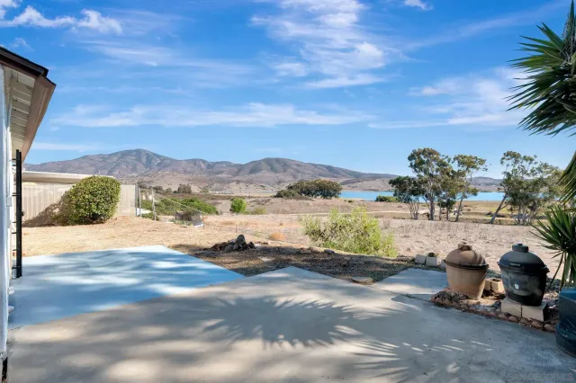 a view of a house with a patio