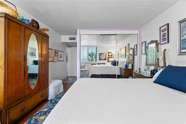 a view of a swimming pool with a yard