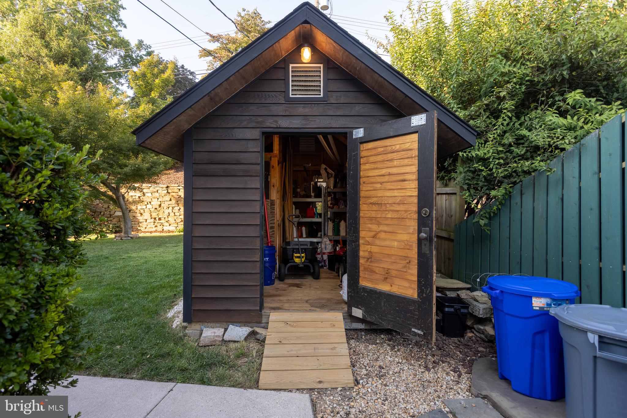 416 Aigburth Road Towson, MD 21286 - Photo 30 of 37 Shed with electricity (Driveway not shown)
