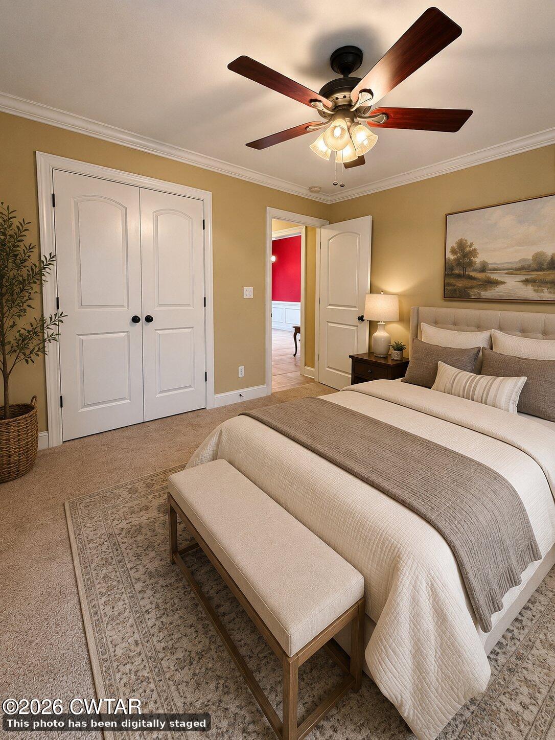 8 Reflection Cove Jackson, TN 38305 - Photo 14 of 18 Bedroom_Staged