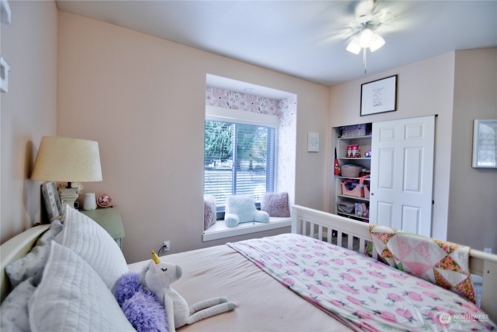 16637 Sheldon Lane Southwest Rochester, WA 98579 - Photo 22 of 40 a bedroom with a bed furniture and a window