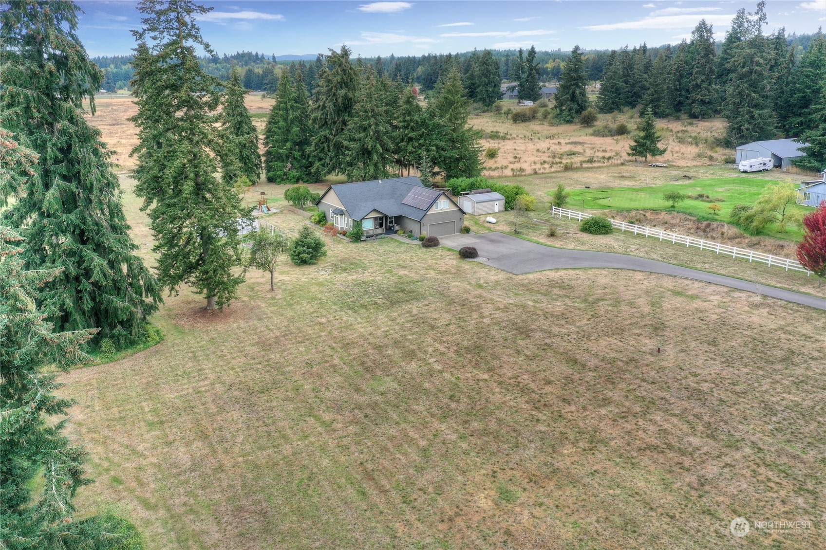 16637 Sheldon Lane Southwest Rochester, WA 98579 - Photo 40 of 40 a view of backyard with outdoor space