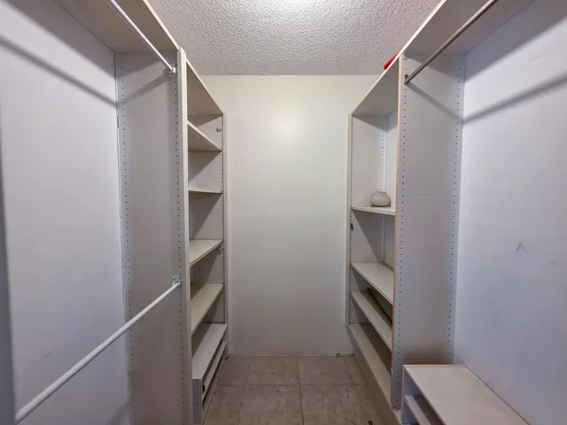 a view of walk in closet