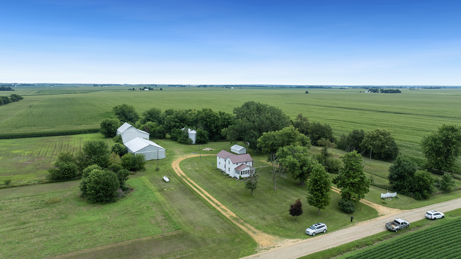 1018 Hoyle Road Harmon, IL 61042 - Photo 6 of 41 a front view of a house with a yard