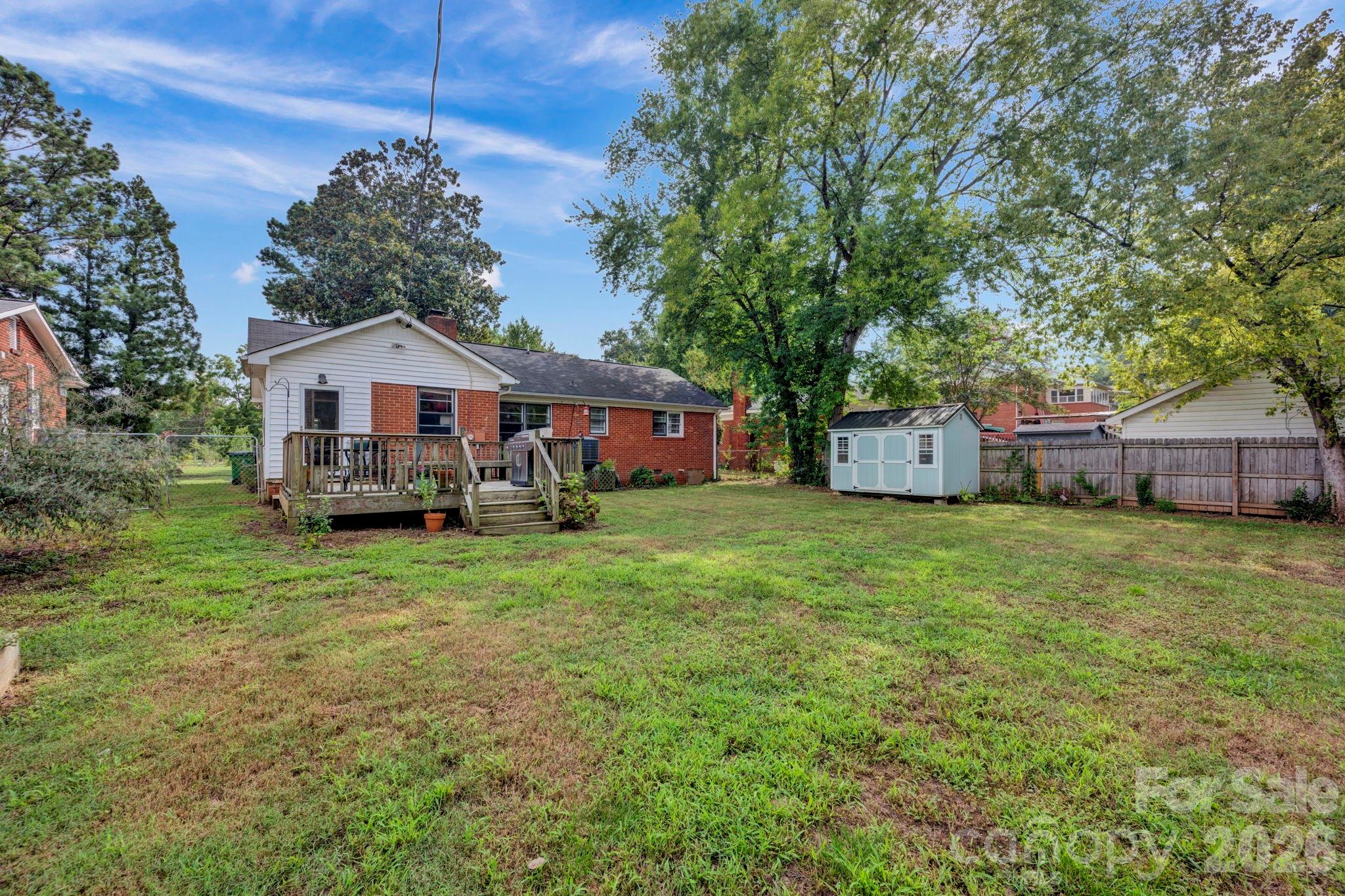1227 Barkley Road Charlotte, NC 28209 - Photo 35 of 37 a house view with a garden space