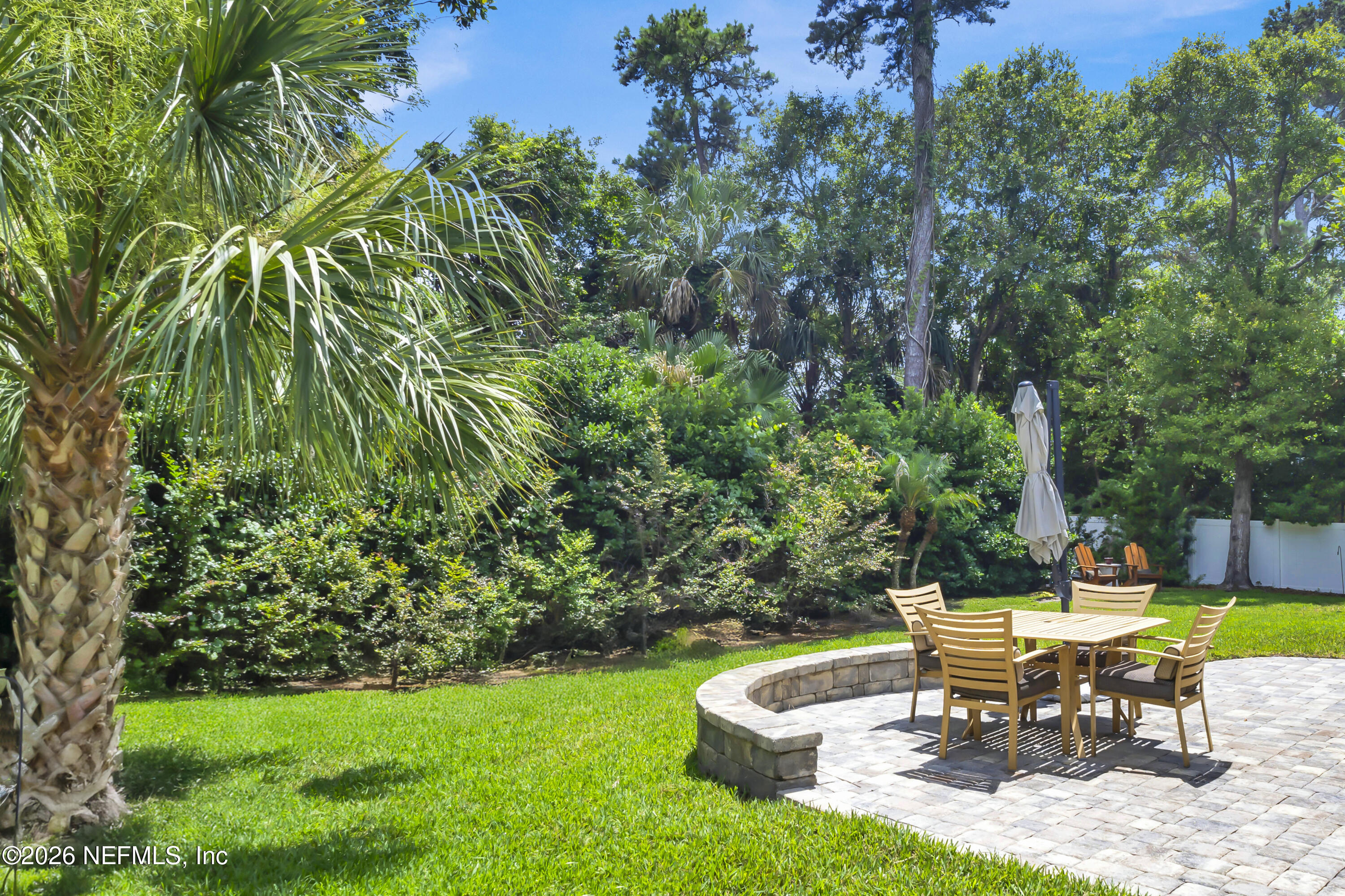 109 Shell Bluff Court Ponte Vedra Beach, FL 32082 - Photo 36 of 46 Backyard patio