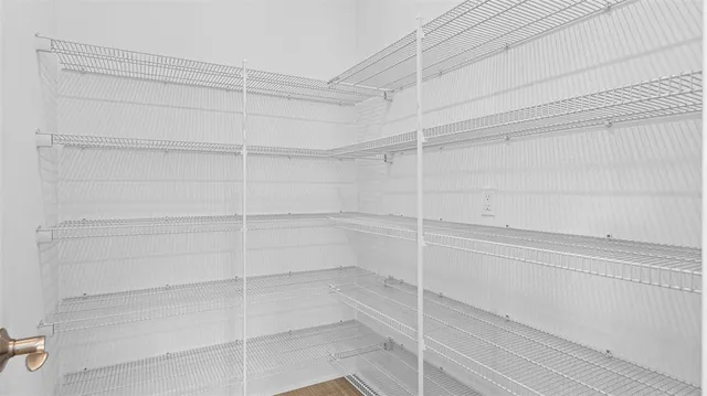 a view of a room with shelf