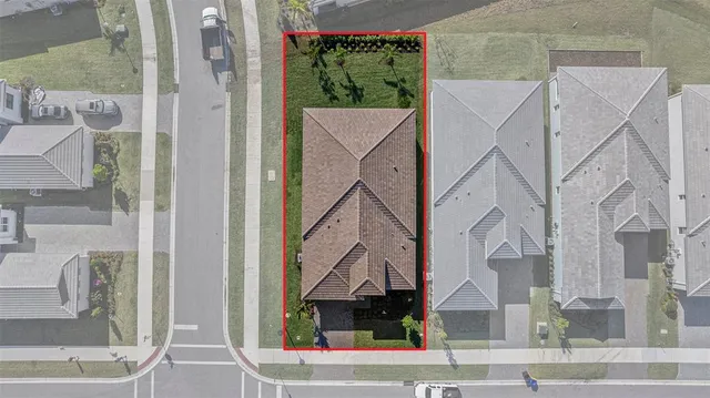 a view of house with yard outdoor seating and green space