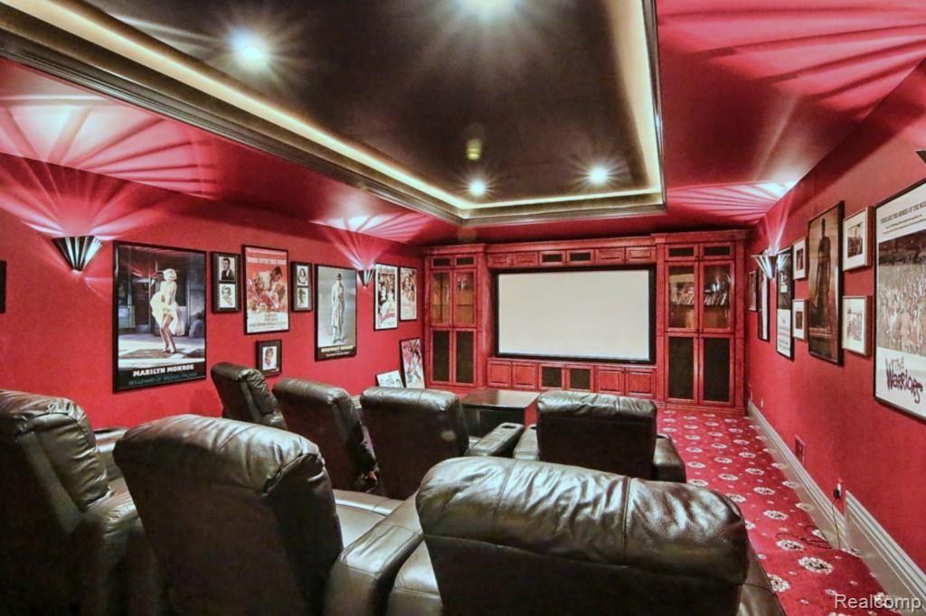 2615 Heights View Court Rochester, MI 48306 - Photo 23 of 36 Finished_LL_Theater_Room.jpg