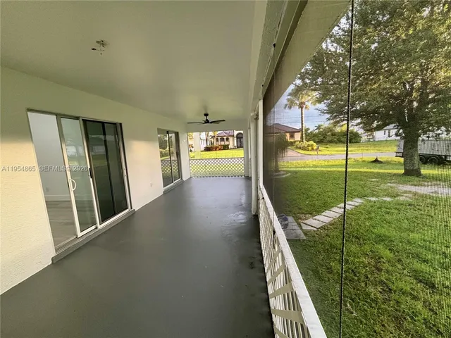 a view of outdoor space and deck