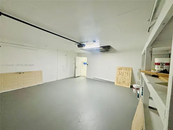 a view of a storage & utility room