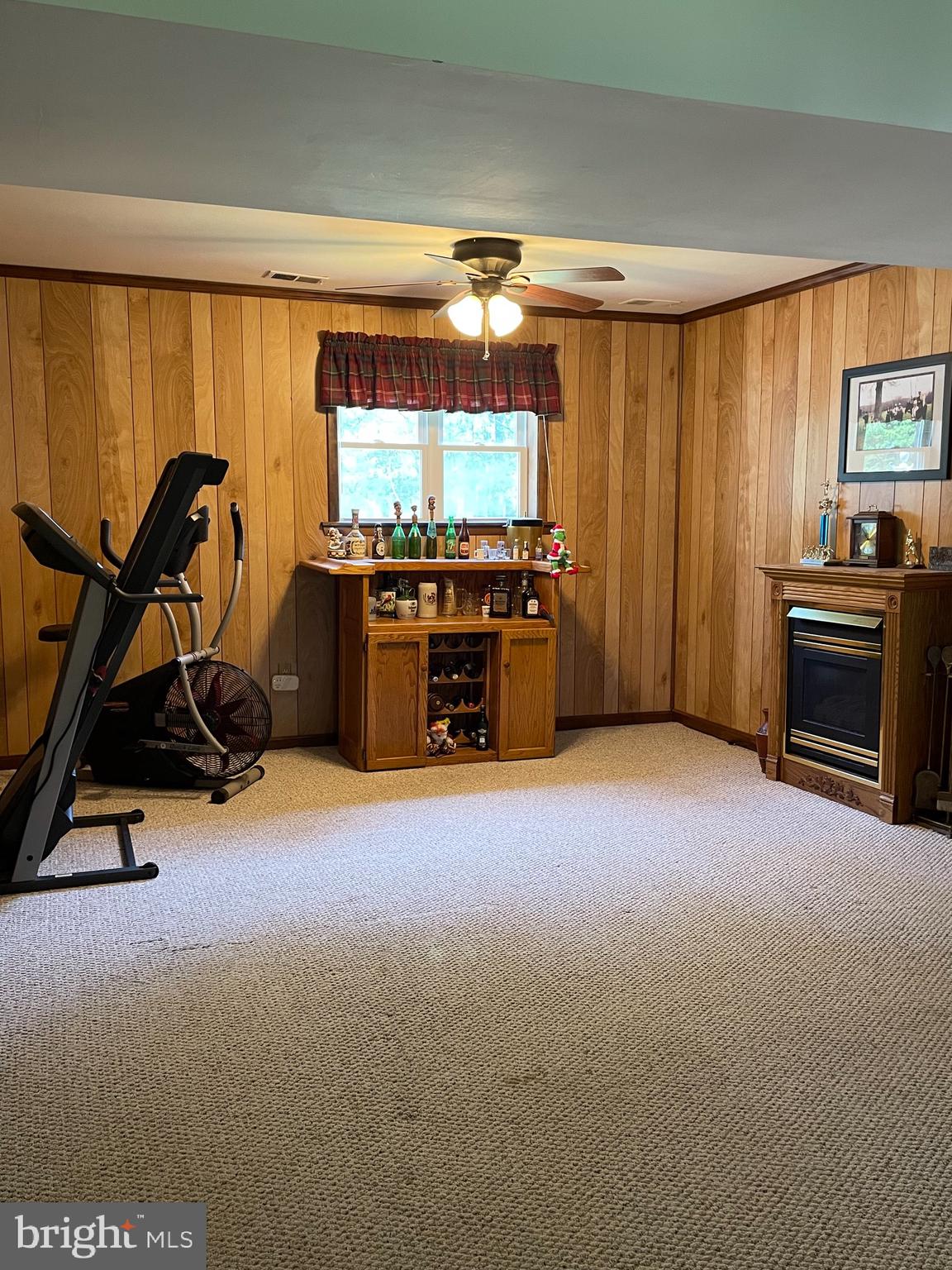 1422 Gilbert Road Arnold, MD 21012 - Photo 22 of 40 Basement w/ gas fireplace