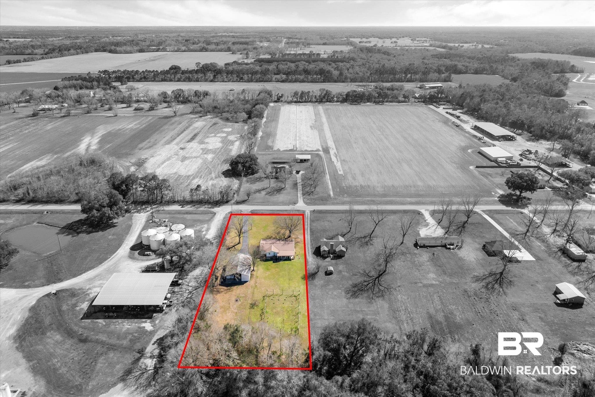 14280 Cat Deakle Road Grand Bay, AL 36541 - Photo 47 of 51 Aerial view
