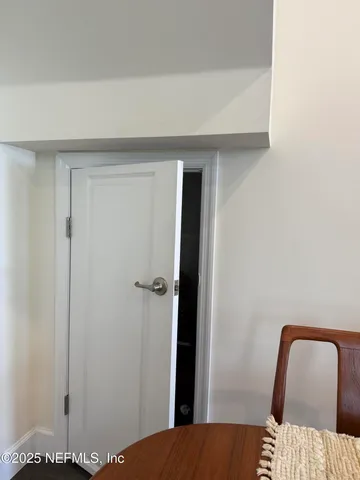 a front view of a livingroom with furniture