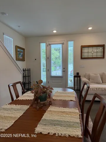 an empty room with wooden floor