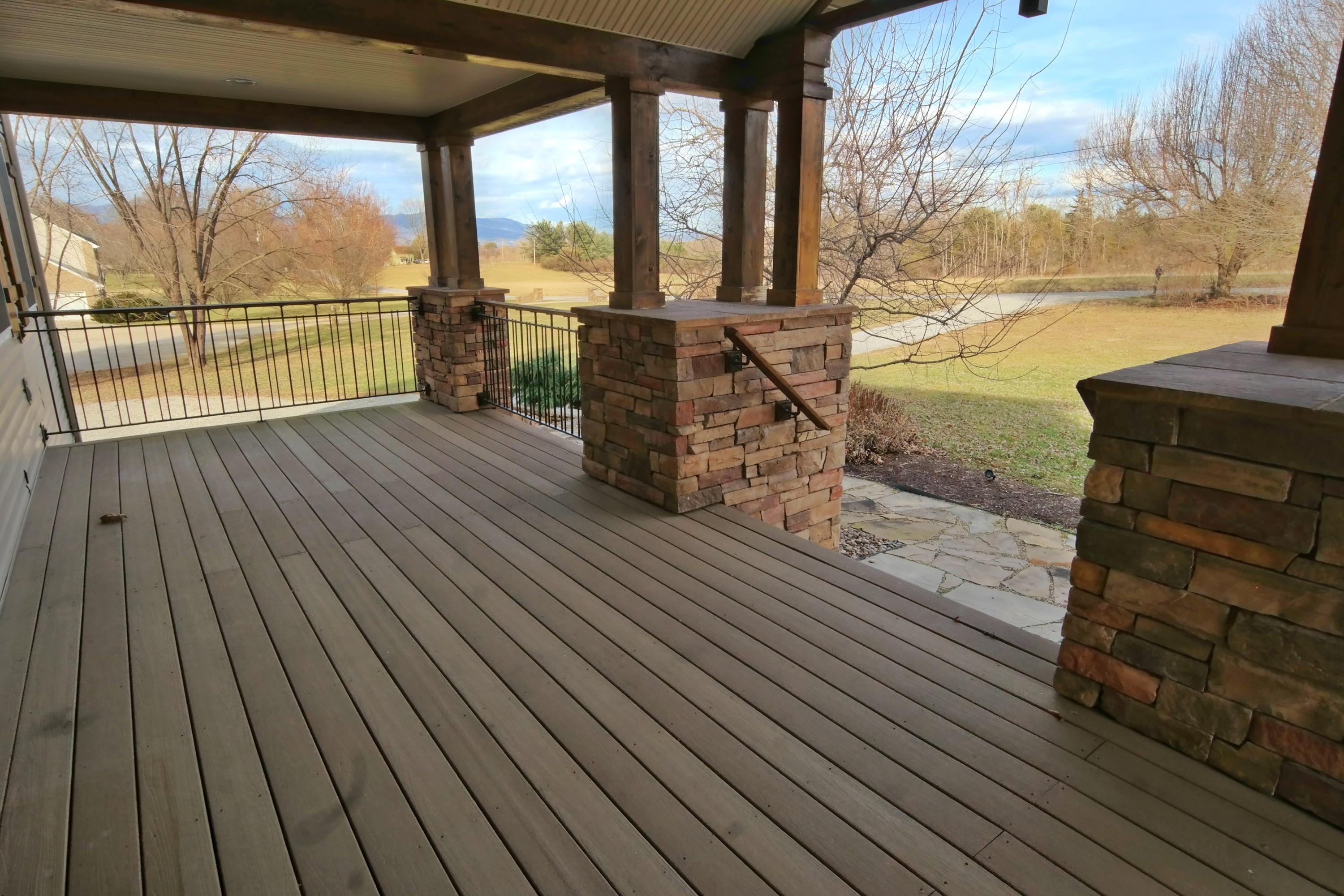 Large Covered Porch