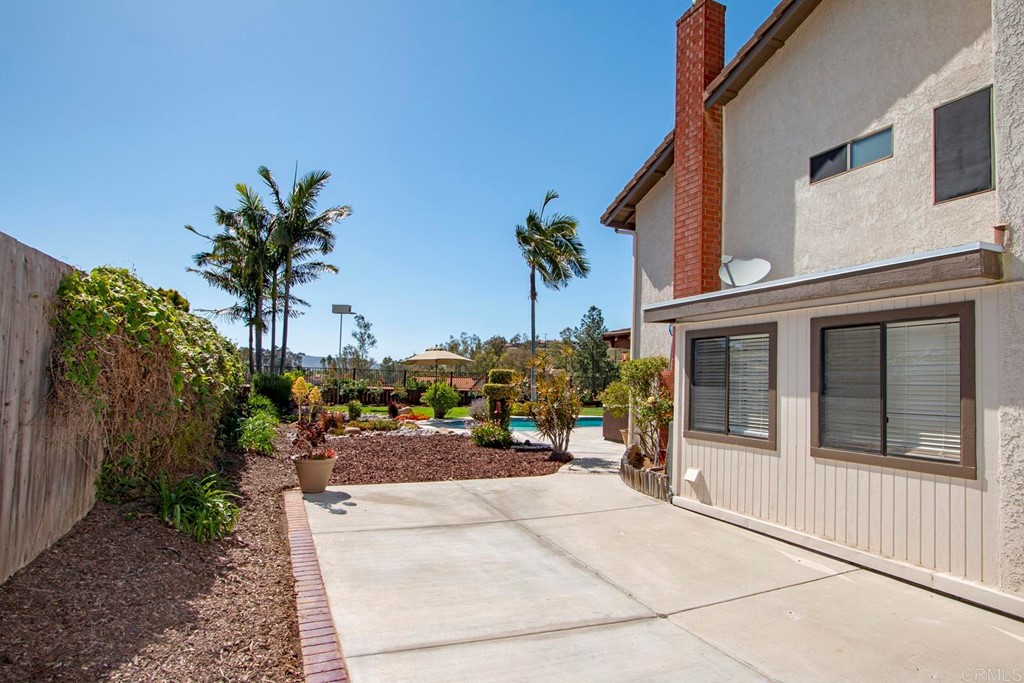 14866 Oakline Road Poway, CA 92064 - Photo 46 of 49 a view of a house with a patio