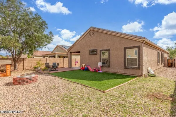 a view of a volley ball court