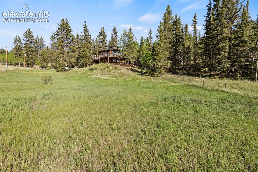 658 Conestoga Creek Road Florissant, CO 80816 - Photo 47 of 50 Pastures with the home tucked in the trees
