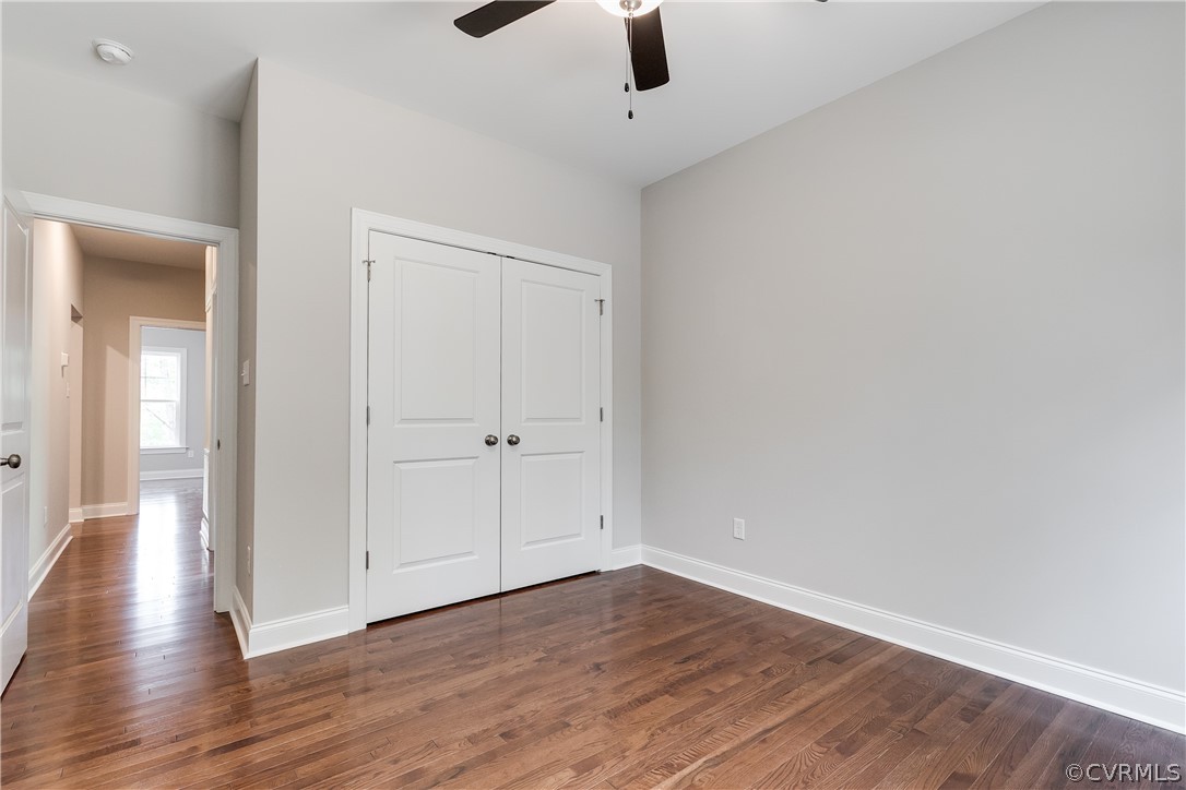 3663 West Rocketts Ridge Road Goochland, VA 23063 - Photo 22 of 33 wooden floor in an empty room