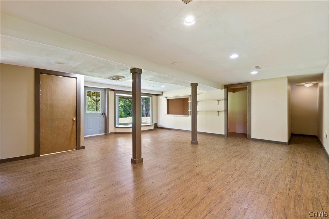 4375 Davis Corners Road Smithfield, NY 13408 - Photo 20 of 34 Lower level den
