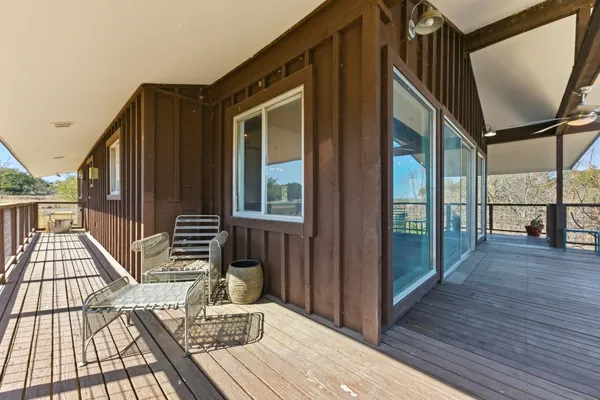 a house view with a outdoor space