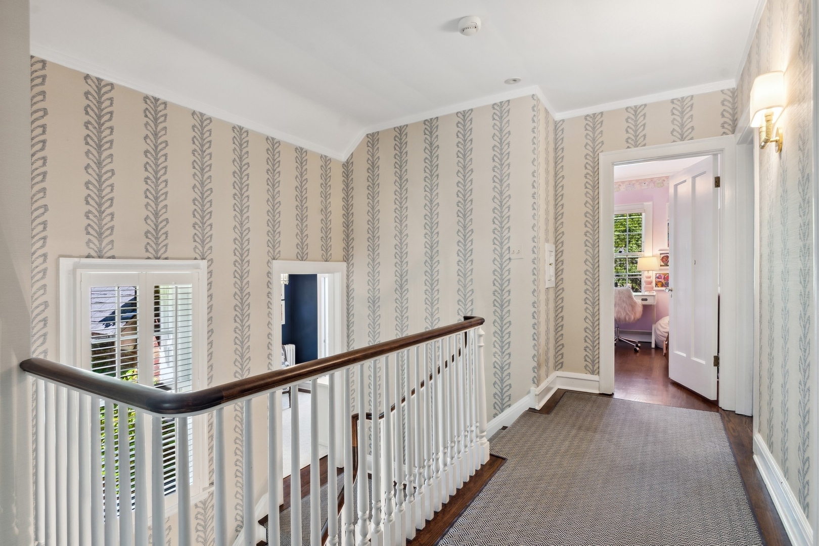 235 Church Road Winnetka, IL 60093 - Photo 21 of 27 a view of a hallway with a window