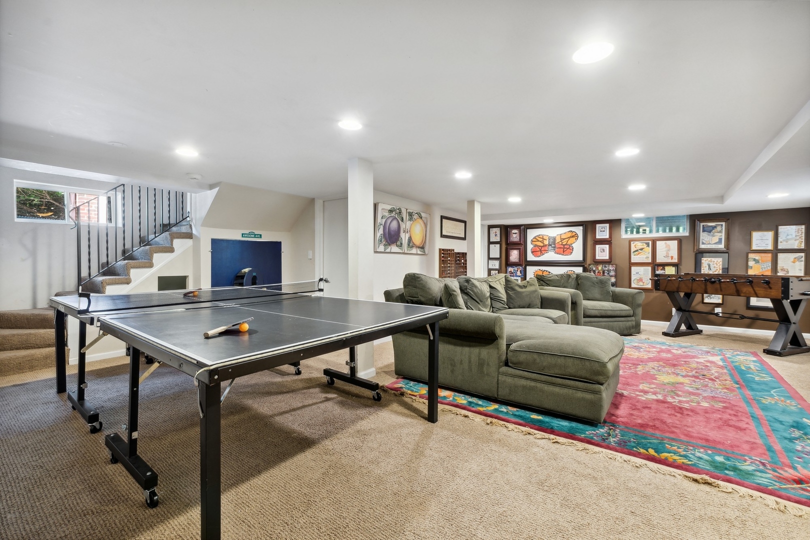 235 Church Road Winnetka, IL 60093 - Photo 22 of 27 a living room with furniture and a table