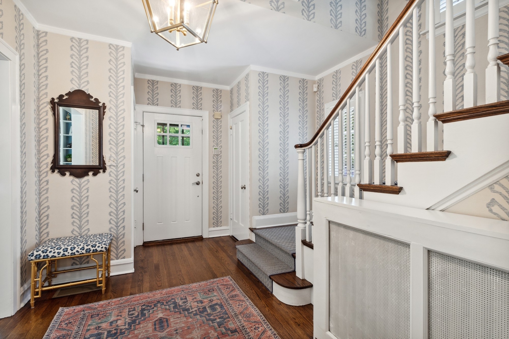 235 Church Road Winnetka, IL 60093 - Photo 3 of 27 a living room with furniture and wooden floor