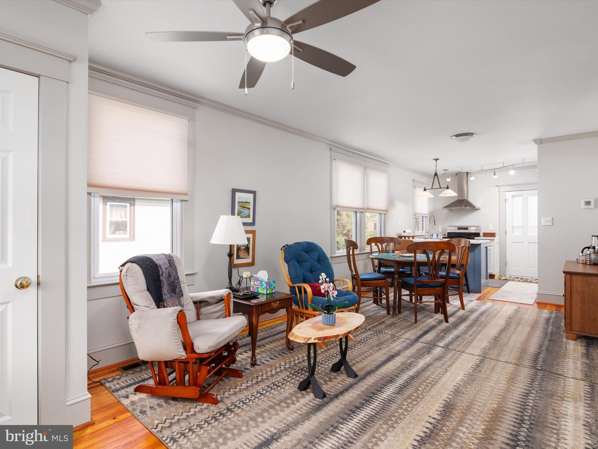 3669 Hineline Road Baltimore, MD 21229 - Photo 6 of 33 a living room with furniture and a wooden floor