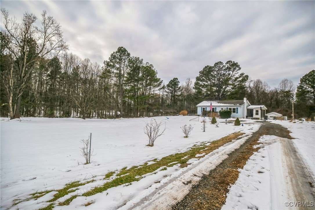 1235 Ridgeview Road Reva, VA 22735 - Photo 32 of 33 View of snowy yard