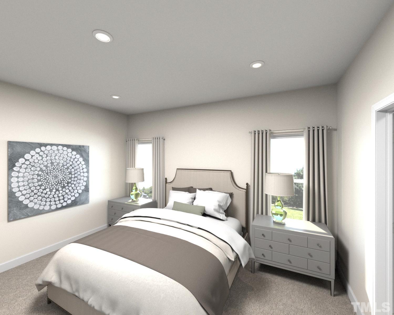 1071 Cherry Stem Road Haw River, NC 27258 - Photo 6 of 8 a bedroom with a bed and a window