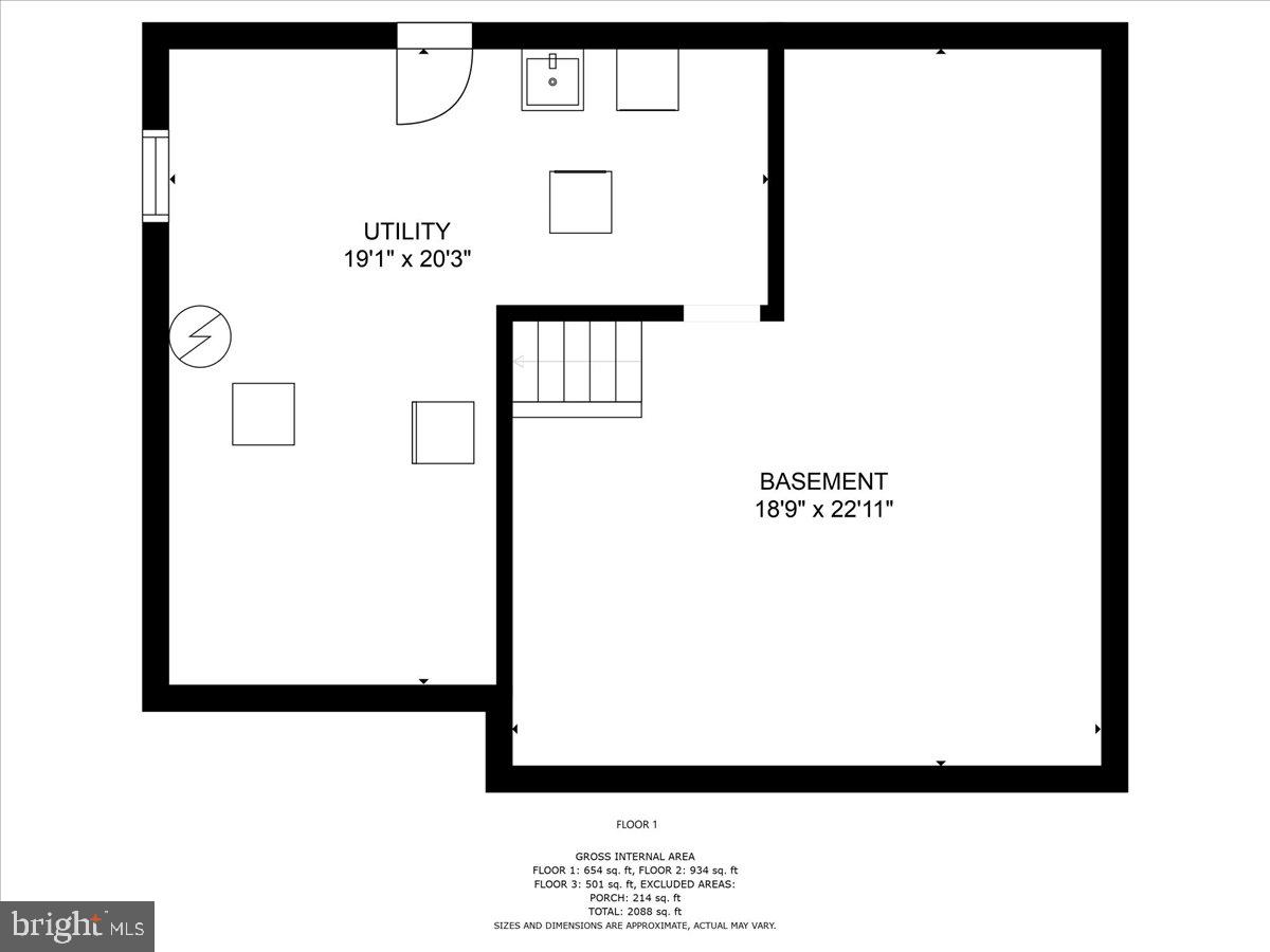10329 Greentop Road Cockeysville, MD 21030 - Photo 31 of 34 Basement layout