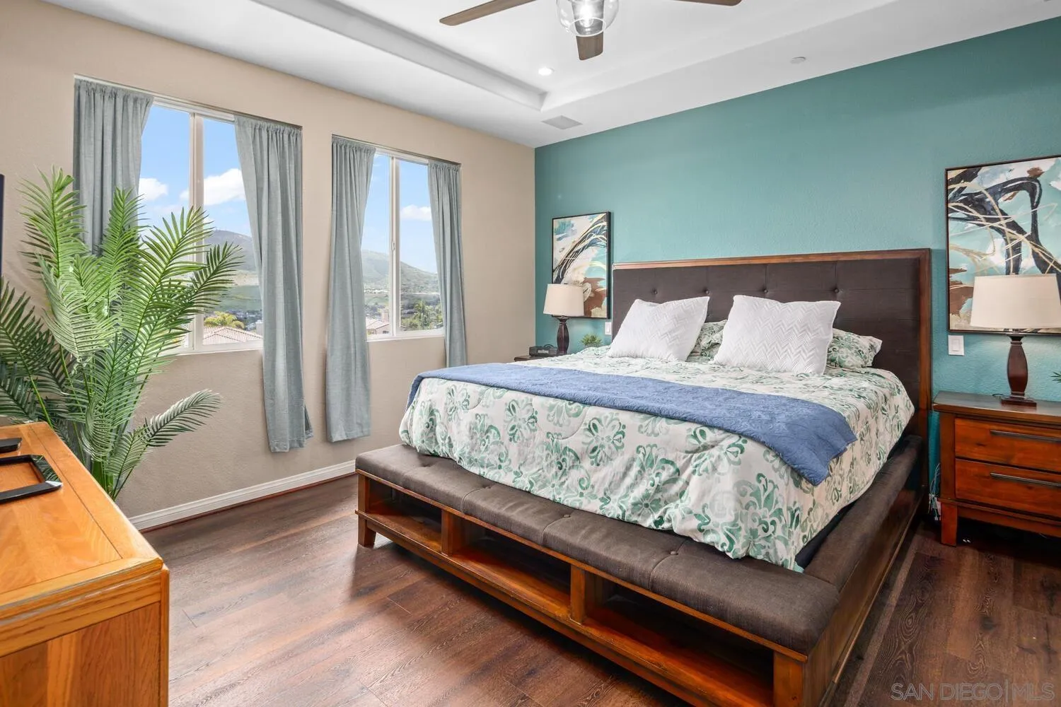 16327 Pinto Ridge Drive 4S Ranch, CA 92127 - Photo 35 of 74 a bed sitting in a bedroom next to a window