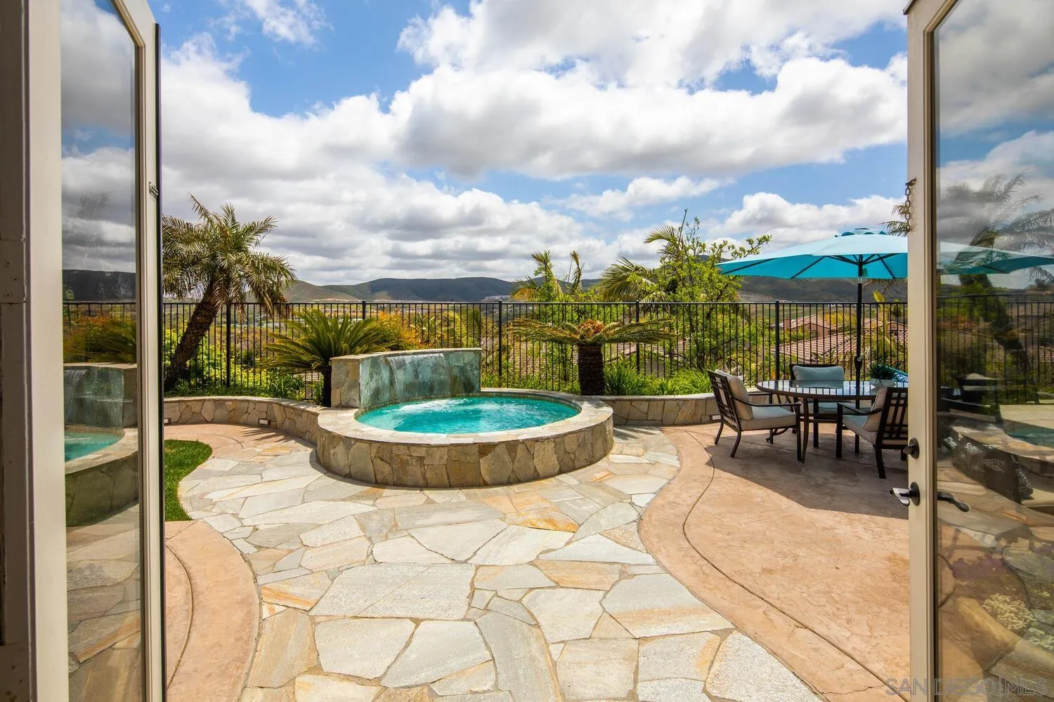 16327 Pinto Ridge Drive 4S Ranch, CA 92127 - Photo 55 of 74 a view of a swimming pool with a lounge chairs