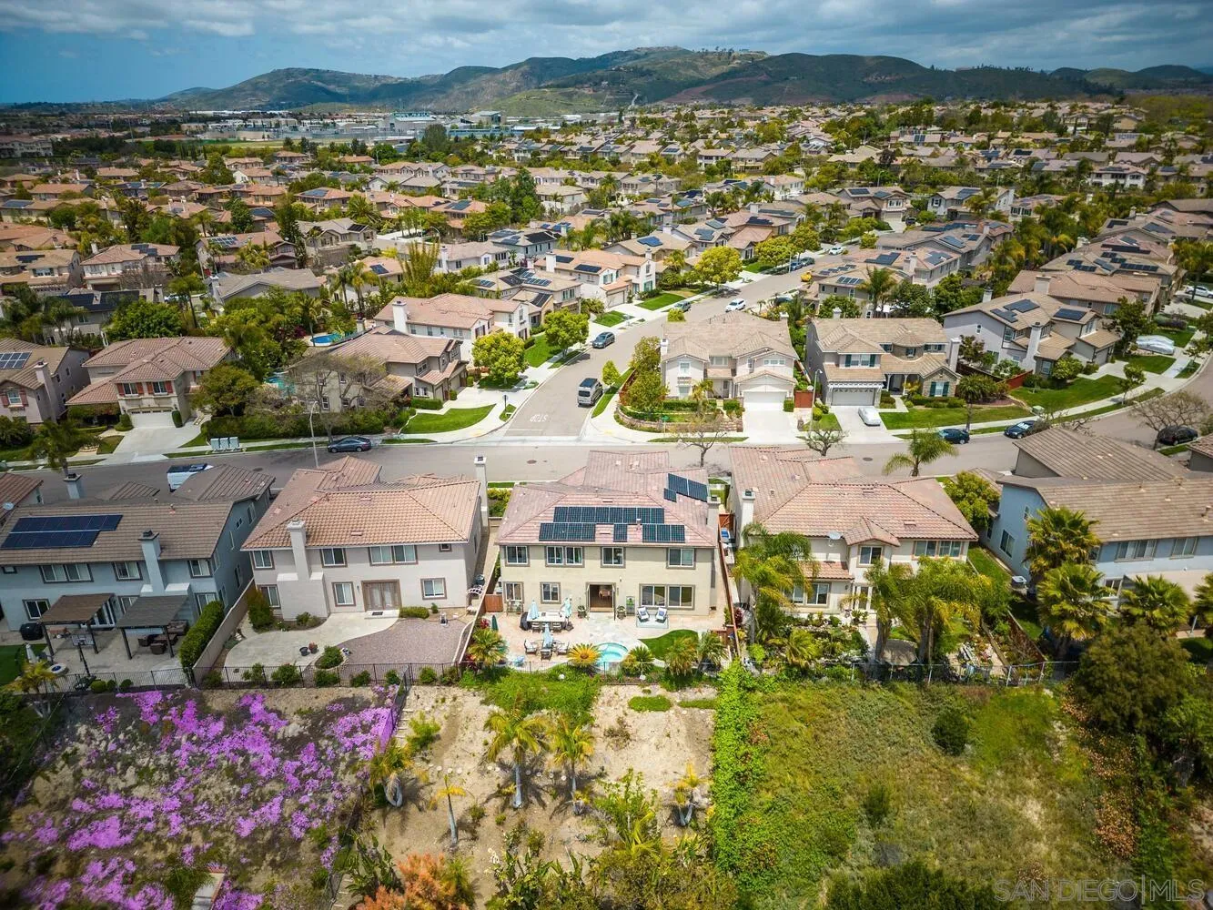 16327 Pinto Ridge Drive 4S Ranch, CA 92127 - Photo 67 of 74 an aerial view of residential building and lake