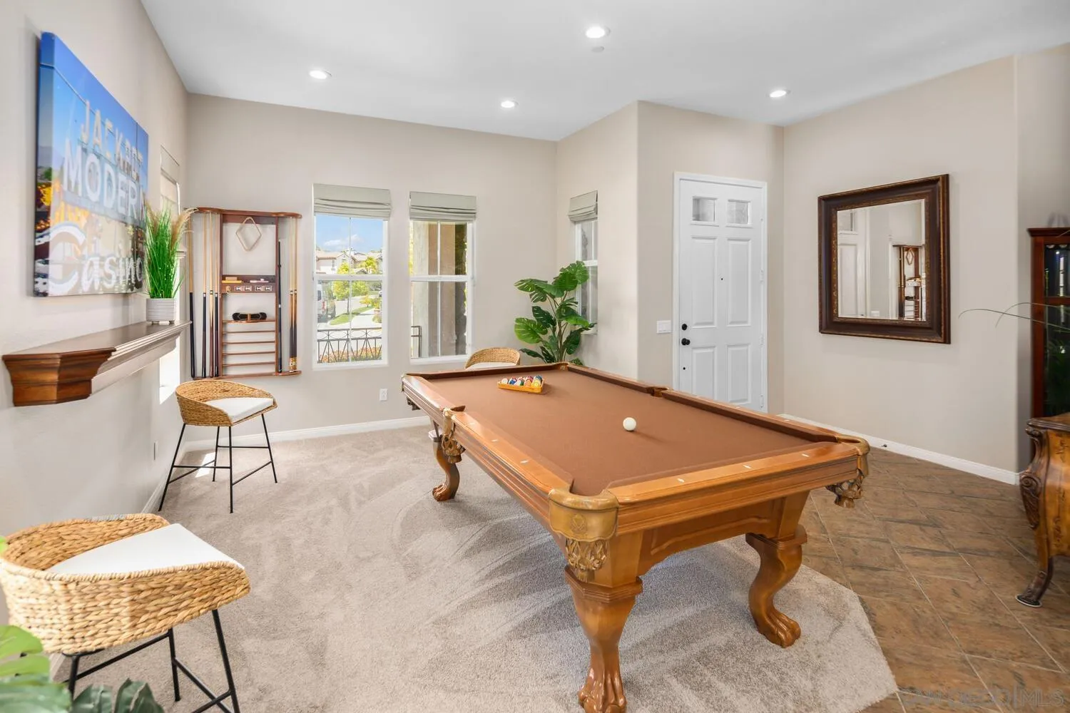 16327 Pinto Ridge Drive 4S Ranch, CA 92127 - Photo 8 of 74 a room with furniture pool table and window