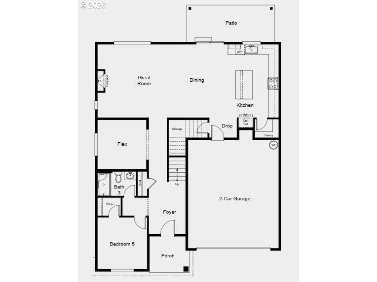 14870 Legend Street Portland, OR 97229 - Photo 2 of 10 a picture of a bathroom with a sink and mirror