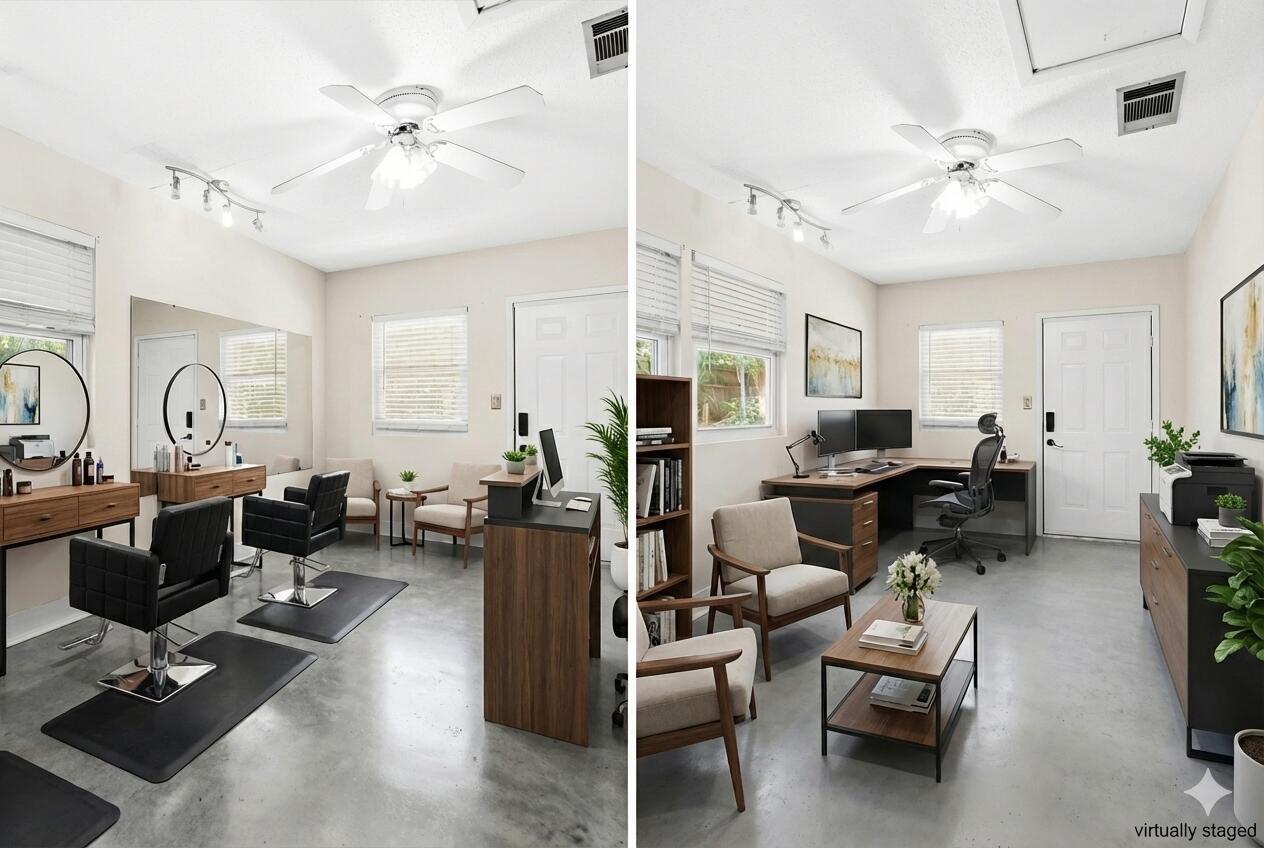 295 Garden Street Crestview, FL 32536 - Photo 19 of 33 a living room with furniture a large window and gym equipment