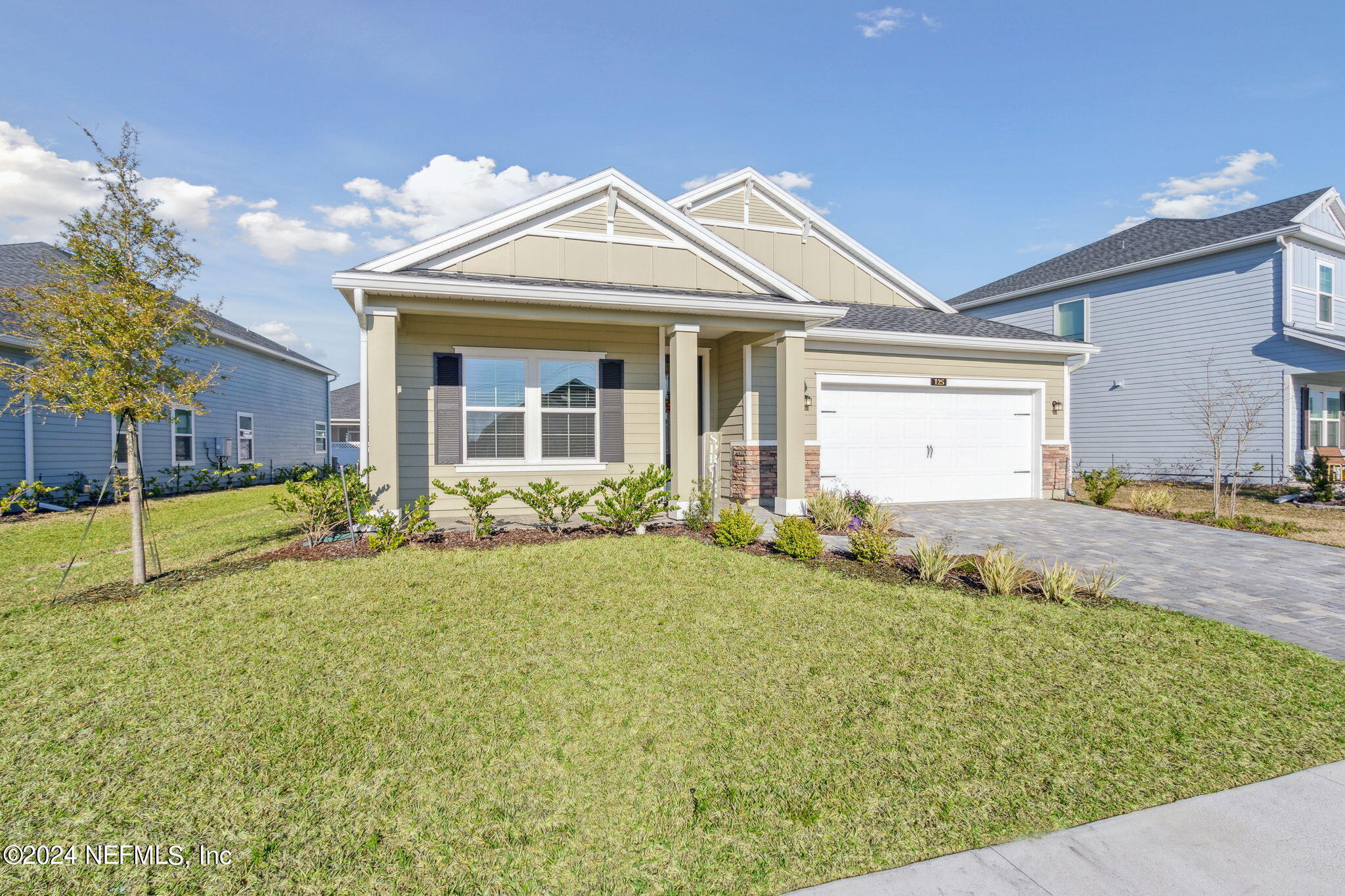 125 Varner Way St. Augustine, FL 32092 - Photo 3 of 87 a view of a house with backyard and garden