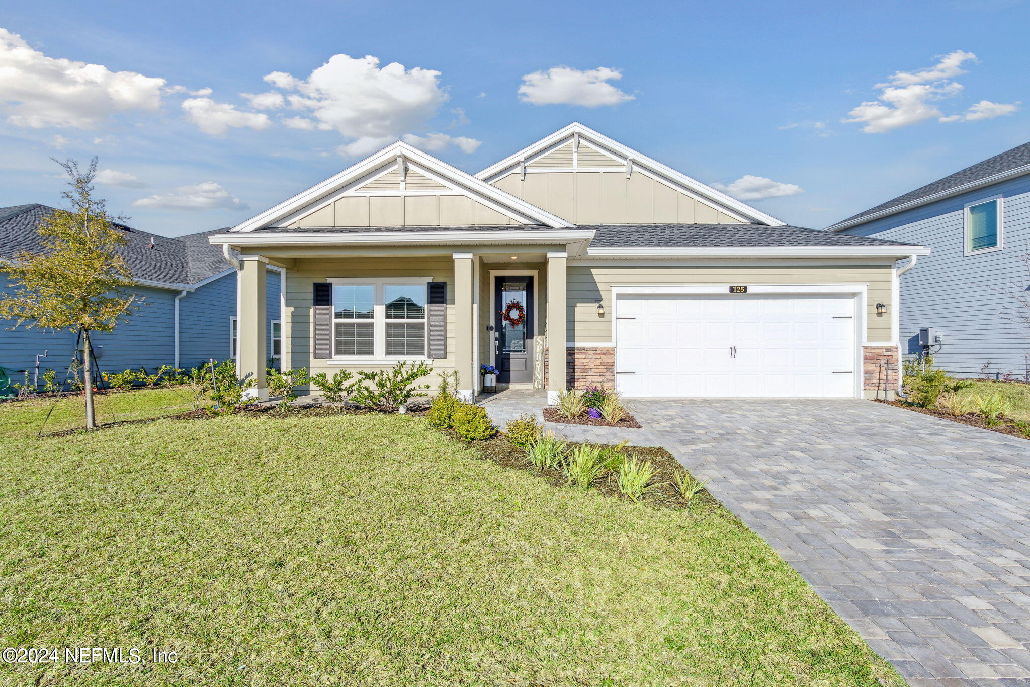 125 Varner Way St. Augustine, FL 32092 - Photo 4 of 87 a view of a house with garden