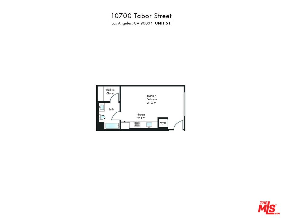 10700 Tabor Street, Unit PH5 Los Angeles, CA 90034 - Photo 11 of 26 a picture of a bench in a room