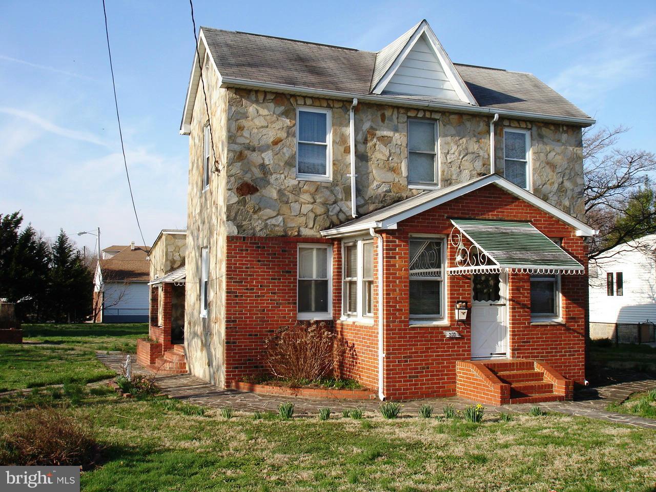 373 Nicholson Road Baltimore, MD 21221 - Photo 22 of 25 front view of house with a yard