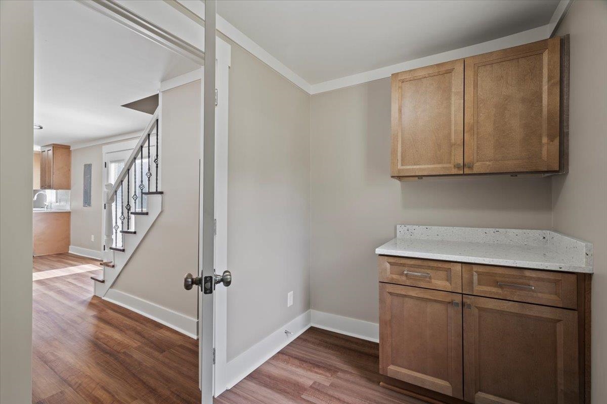 101 Sivil Circle Covington, TN 38019 - Photo 7 of 40 a view of entryway and hall with wooden floor
