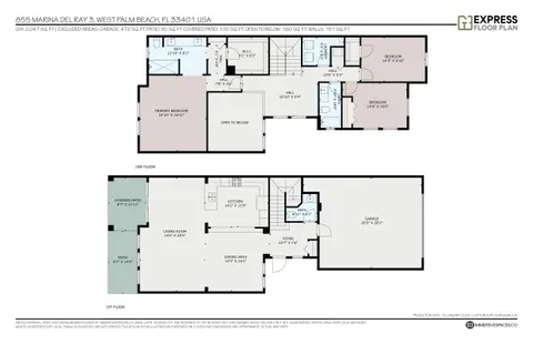 $569,000 | 855 Marina Del Ray Lane, Unit 3, West Palm Beach, FL 33401