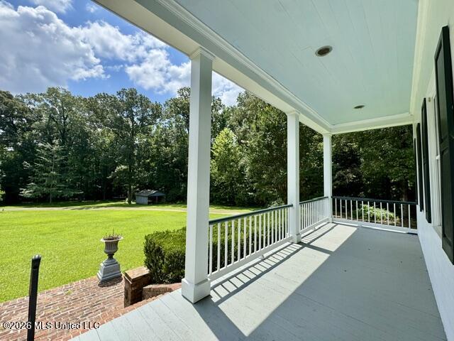 481 Greenfield Road Natchez, MS 39120 - Photo 14 of 52 View from front porch 2
