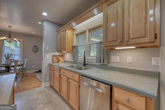 a room with a washer and dryer