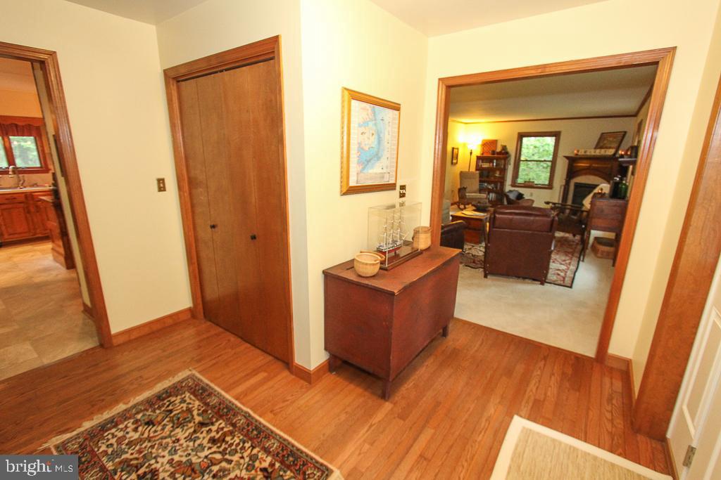 hardwood foyer