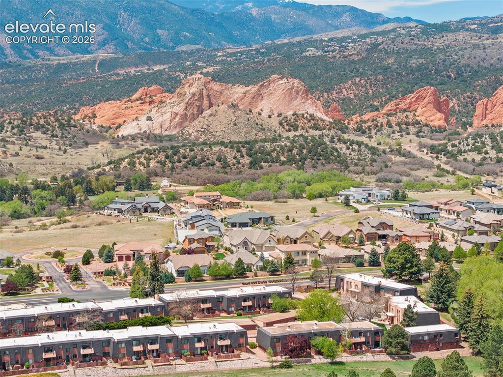 2979 Mesa Road, Unit D Colorado Springs, CO 80904 - Photo 38 of 40 Aerial view.