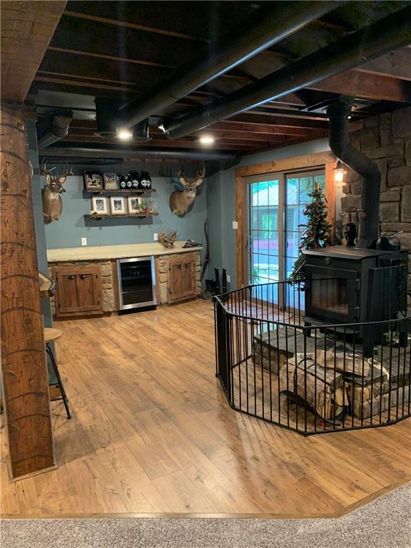 139 Hardin Run Road Georgetown, PA 15043 - Photo 30 of 50 a view of a fireplace with furniture